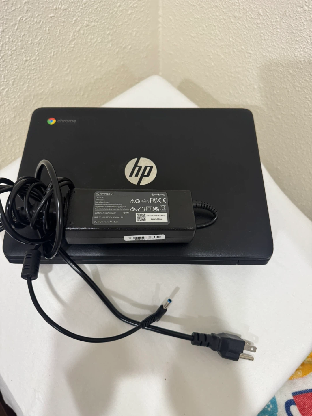 HP Chromebook Laptop with Power Adapter - photo 2