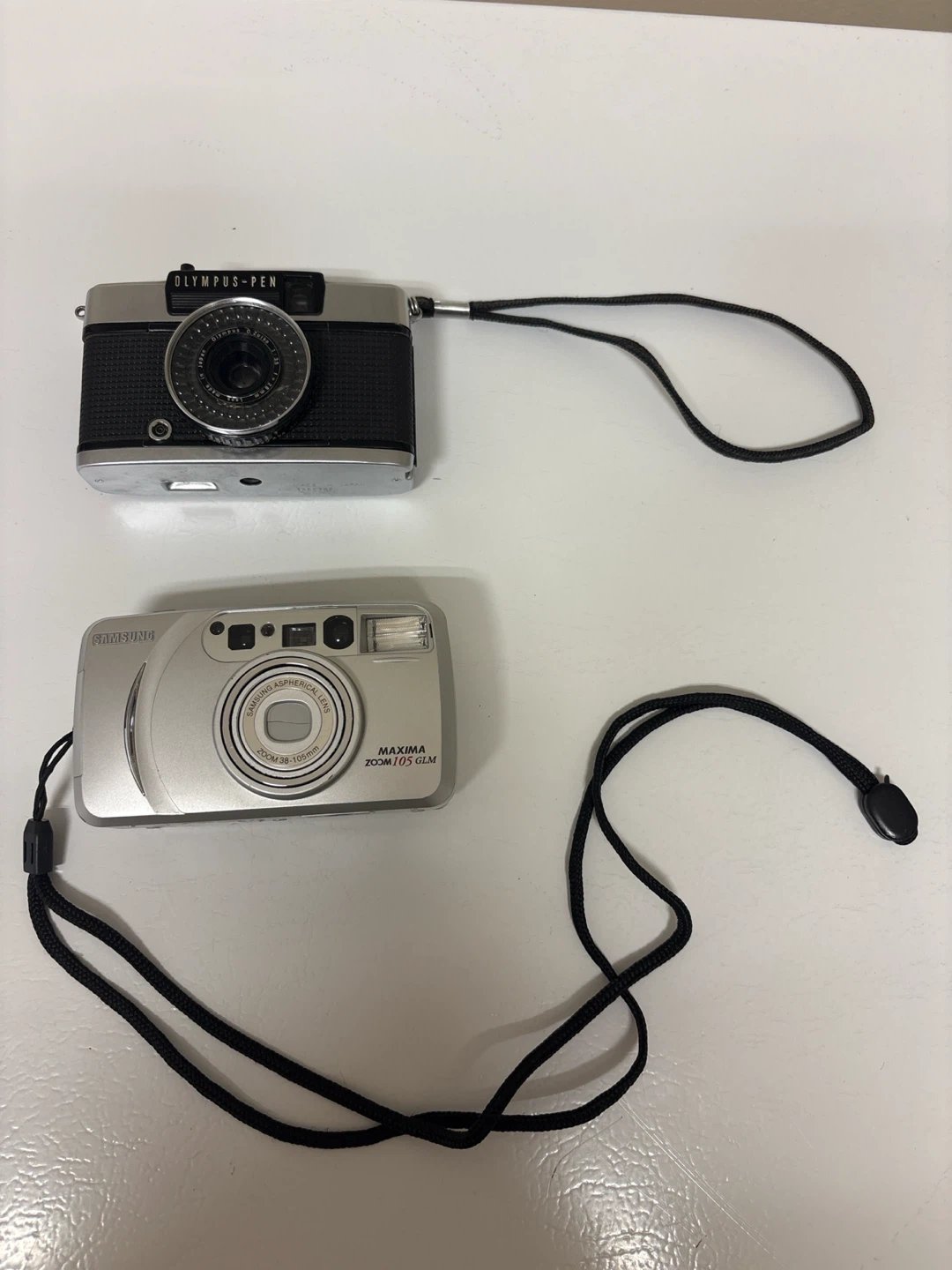 Free Film Cameras: Olympus PEN EE-3 & Samsung Maxima Zoom 105