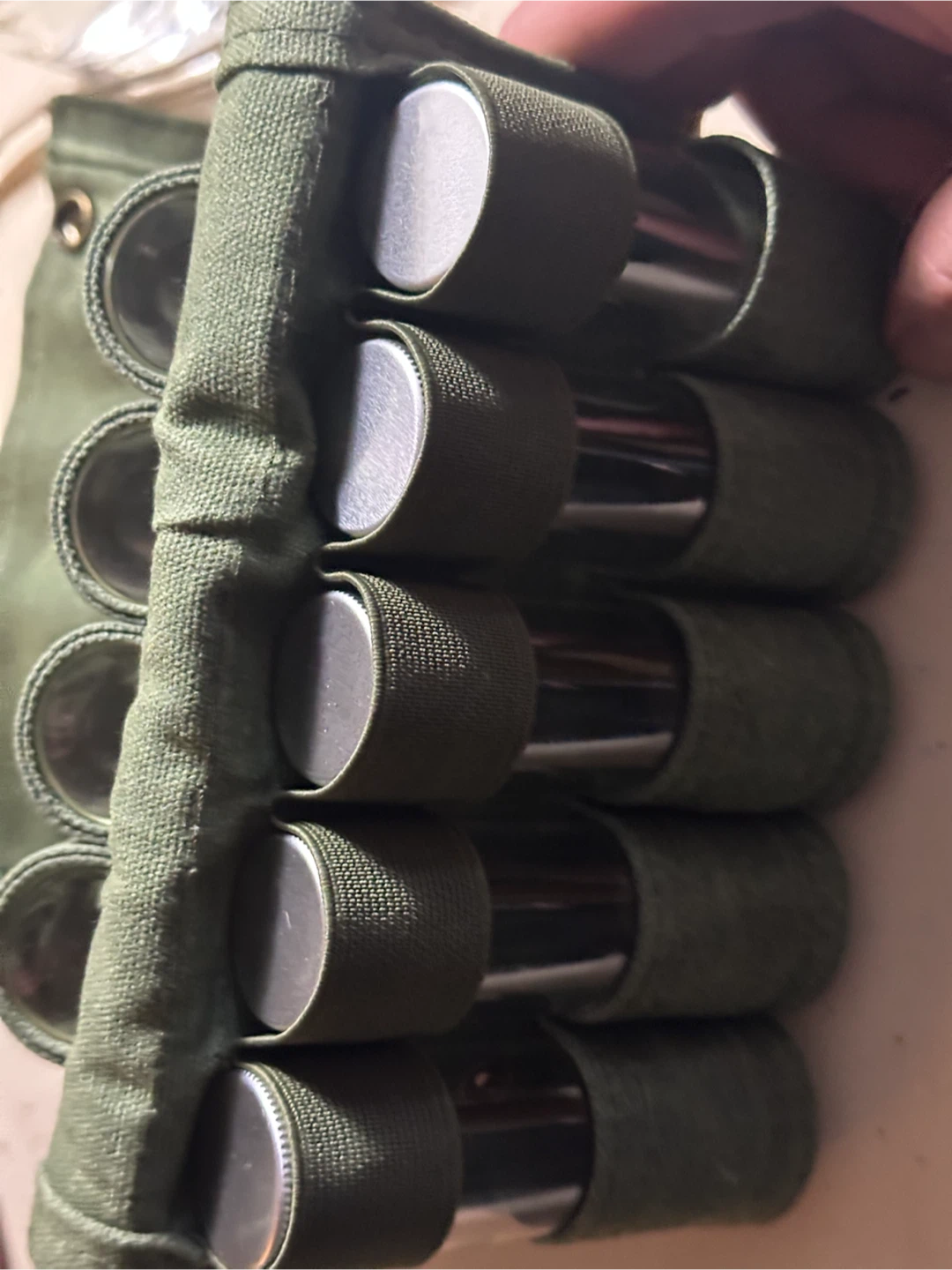 Portable canvas spice rack - photo 2