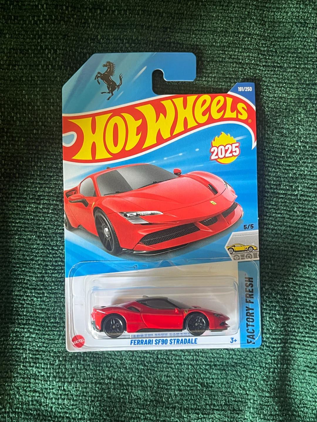Hot Wheels 2025 Ferrari SF90 Stradale Toy Car