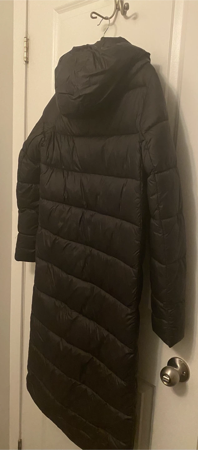 Black Zara Puffer Coat - photo 2