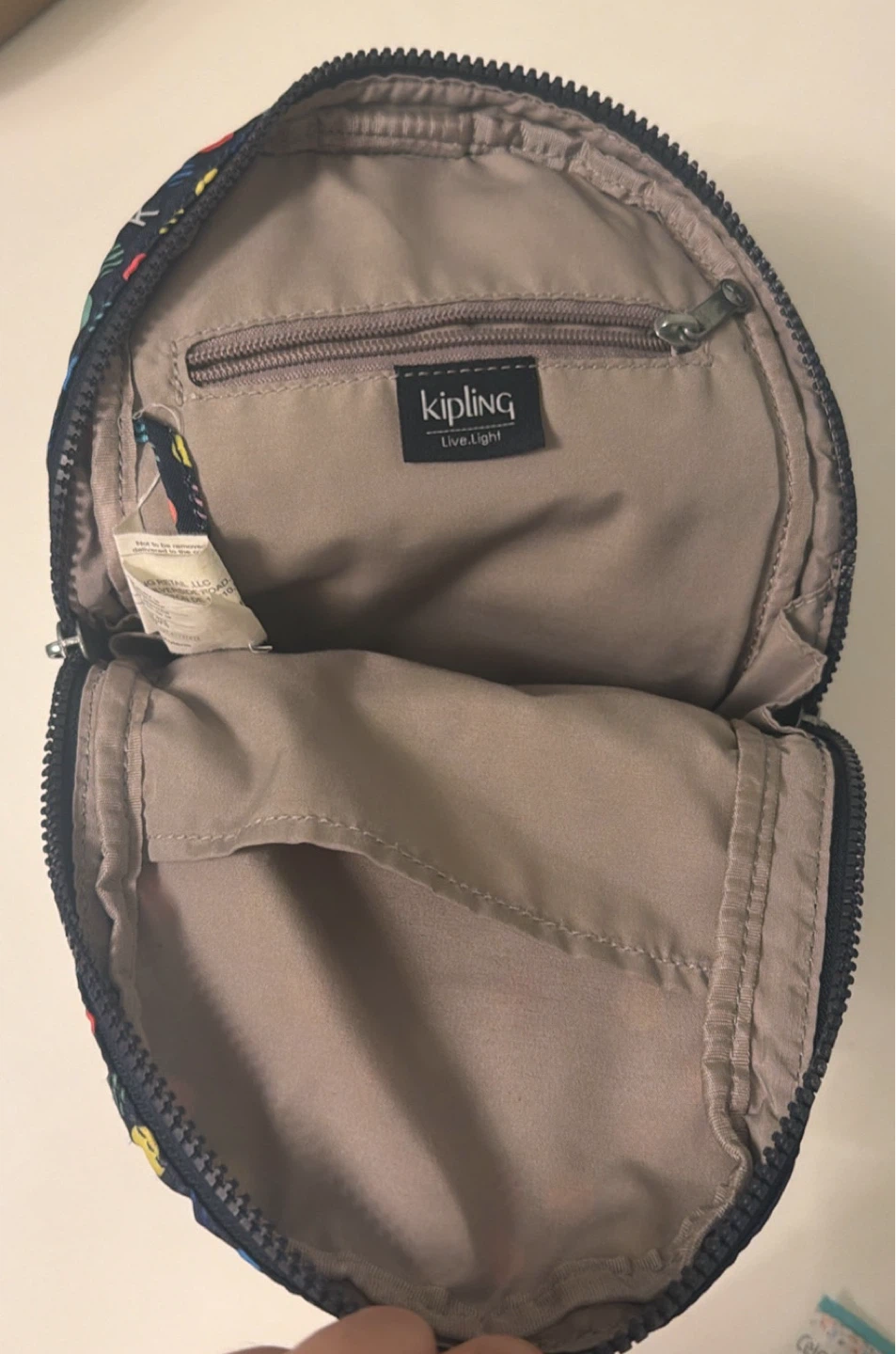 Kipling Polka Dot Sling Bag with Monkey Charm - photo 3