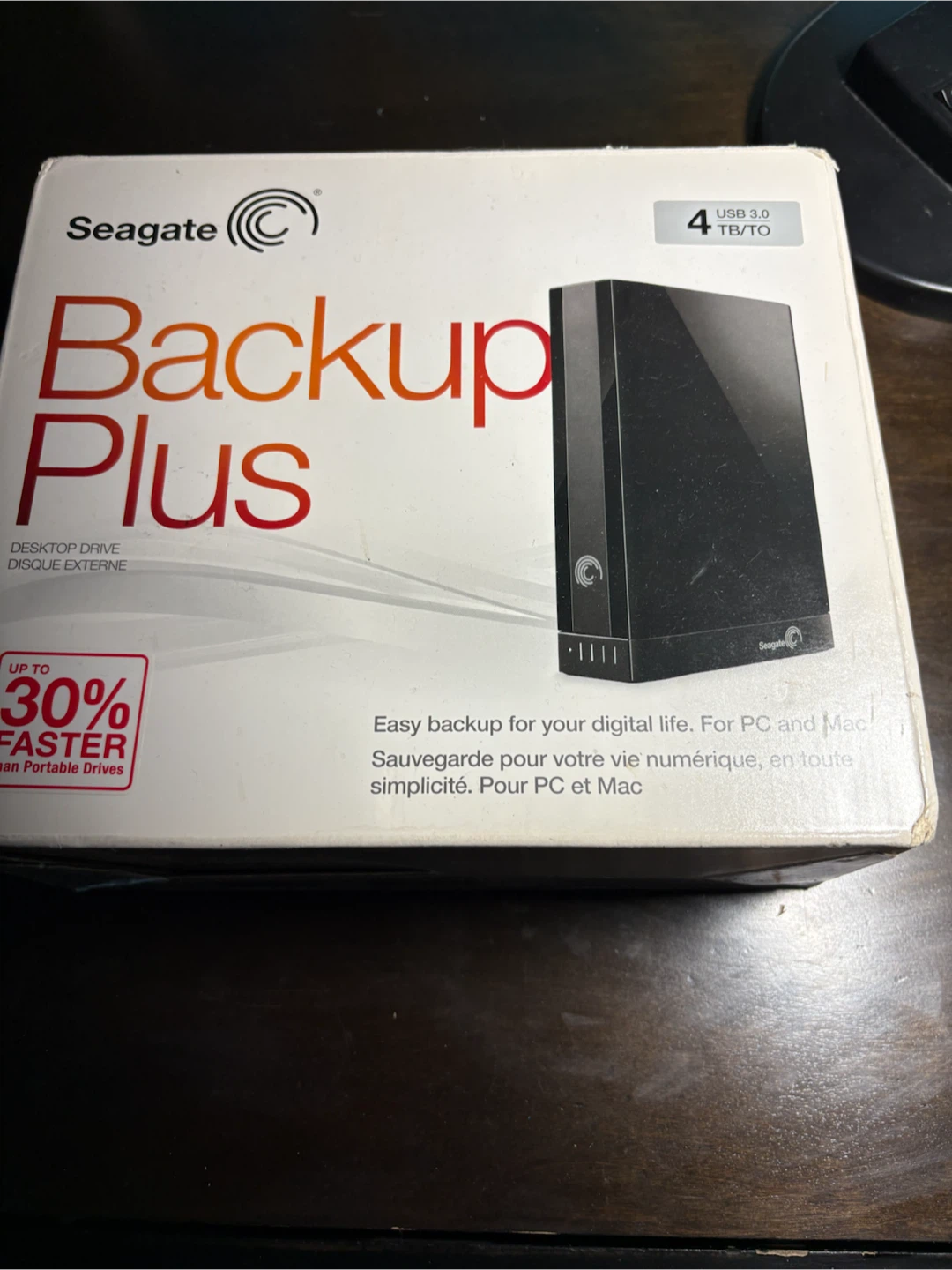 Seagate Backup Plus 4TB USB 3.0 Desktop Drive