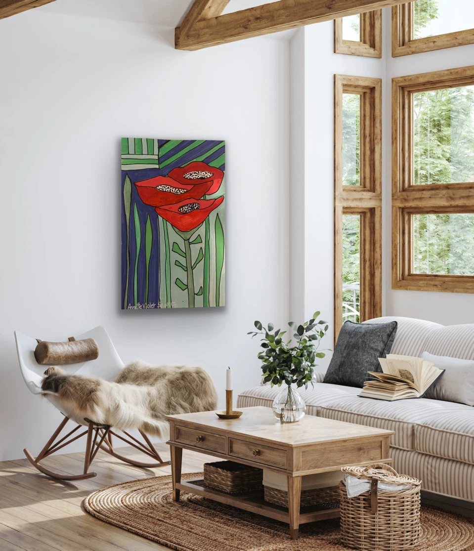 Original painting - Red Poppies - photo 5