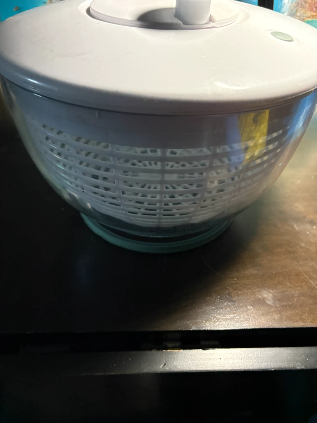 White Salad Spinner