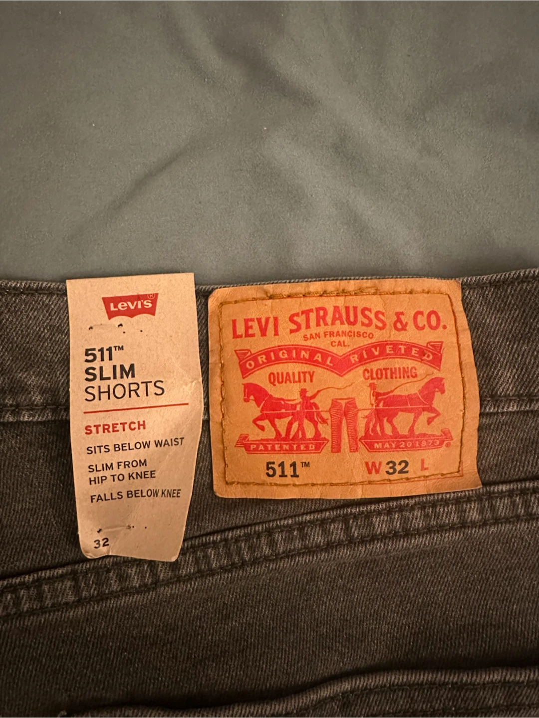Levi's 511™ Slim Fit Stretch Shorts - photo 3