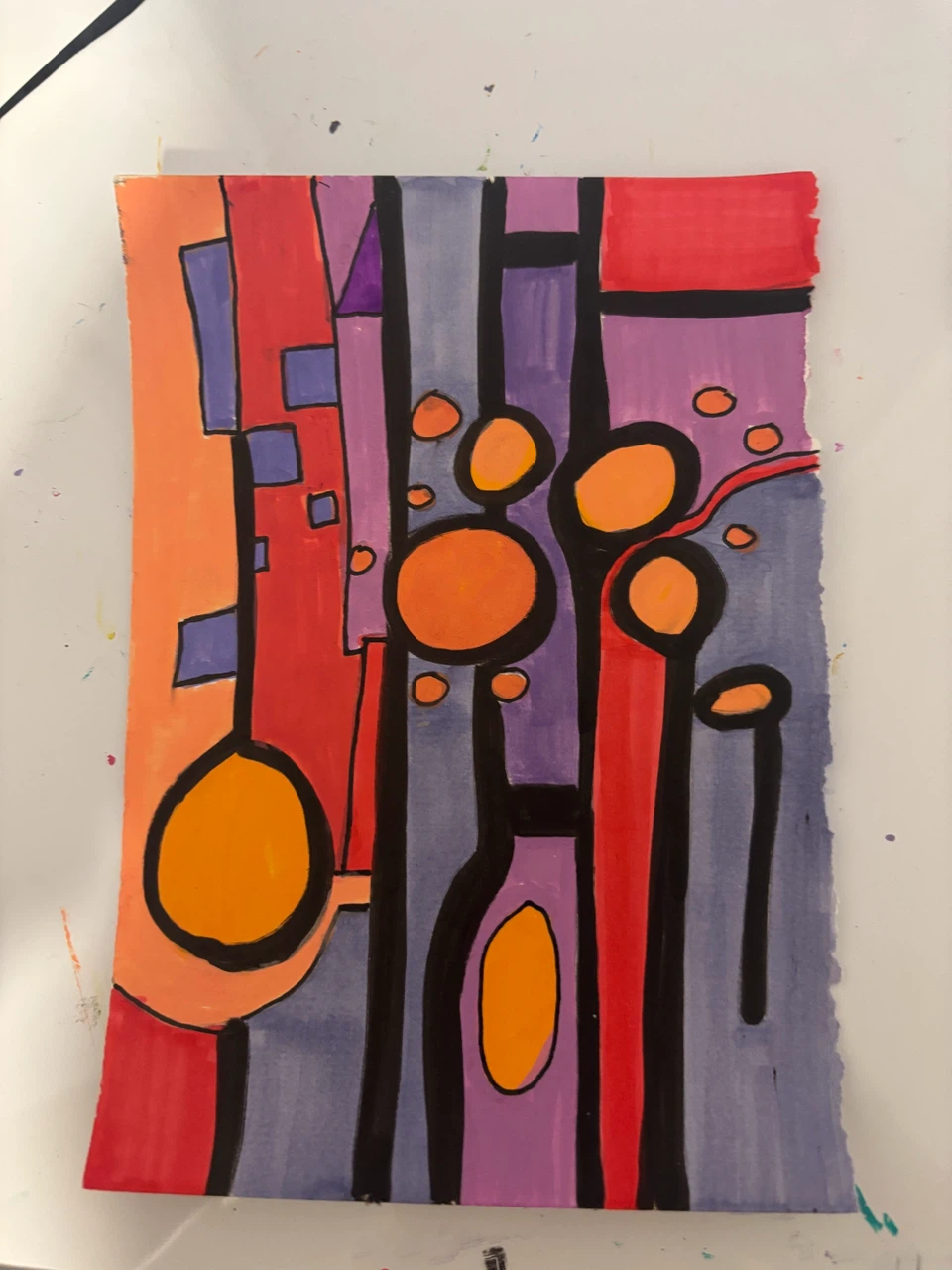Original Abstract Art Painting - photo 2