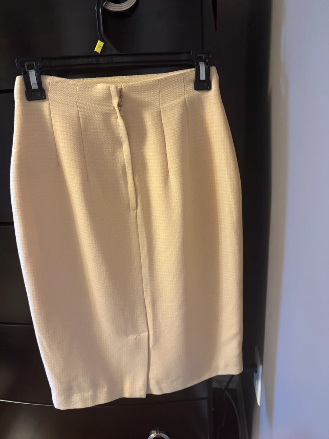 Cream yellowish Pencil Skirt - photo 2