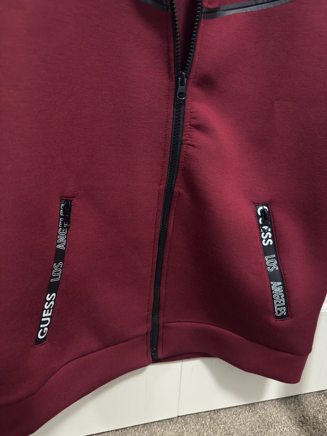 GUESS Men’s Zip-Up Jacket – Size S - photo 3