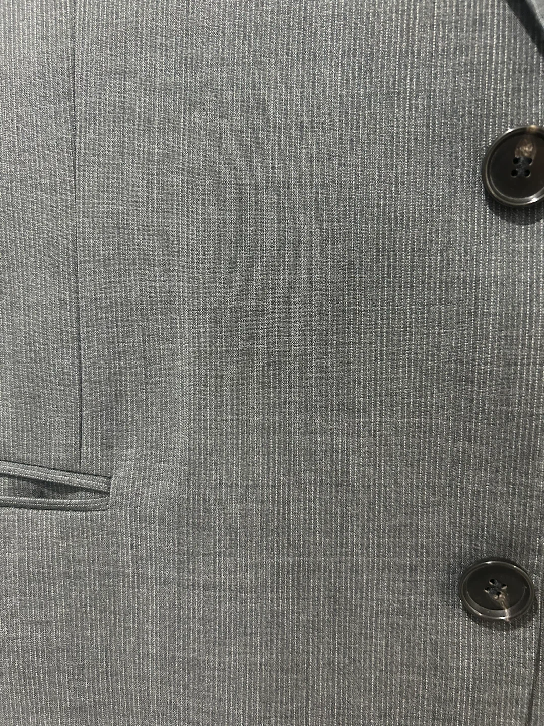 BOSS Hugo Boss Grey Pinstripe Suit - 44R - photo 4