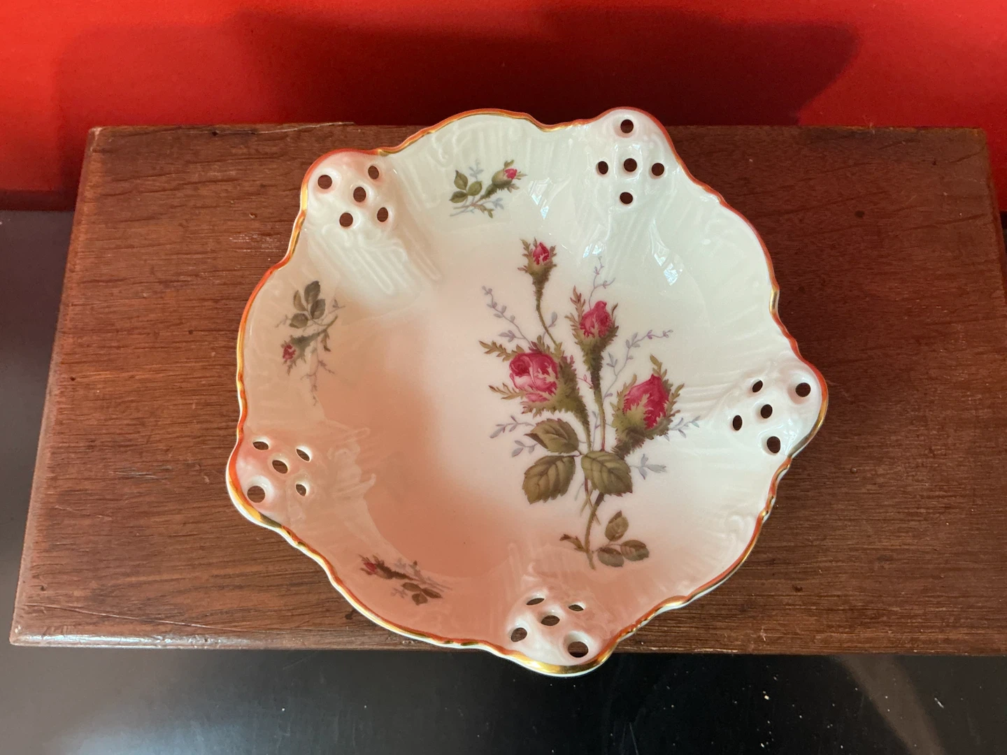 Vintage Rosenthal porcelain footed bowl