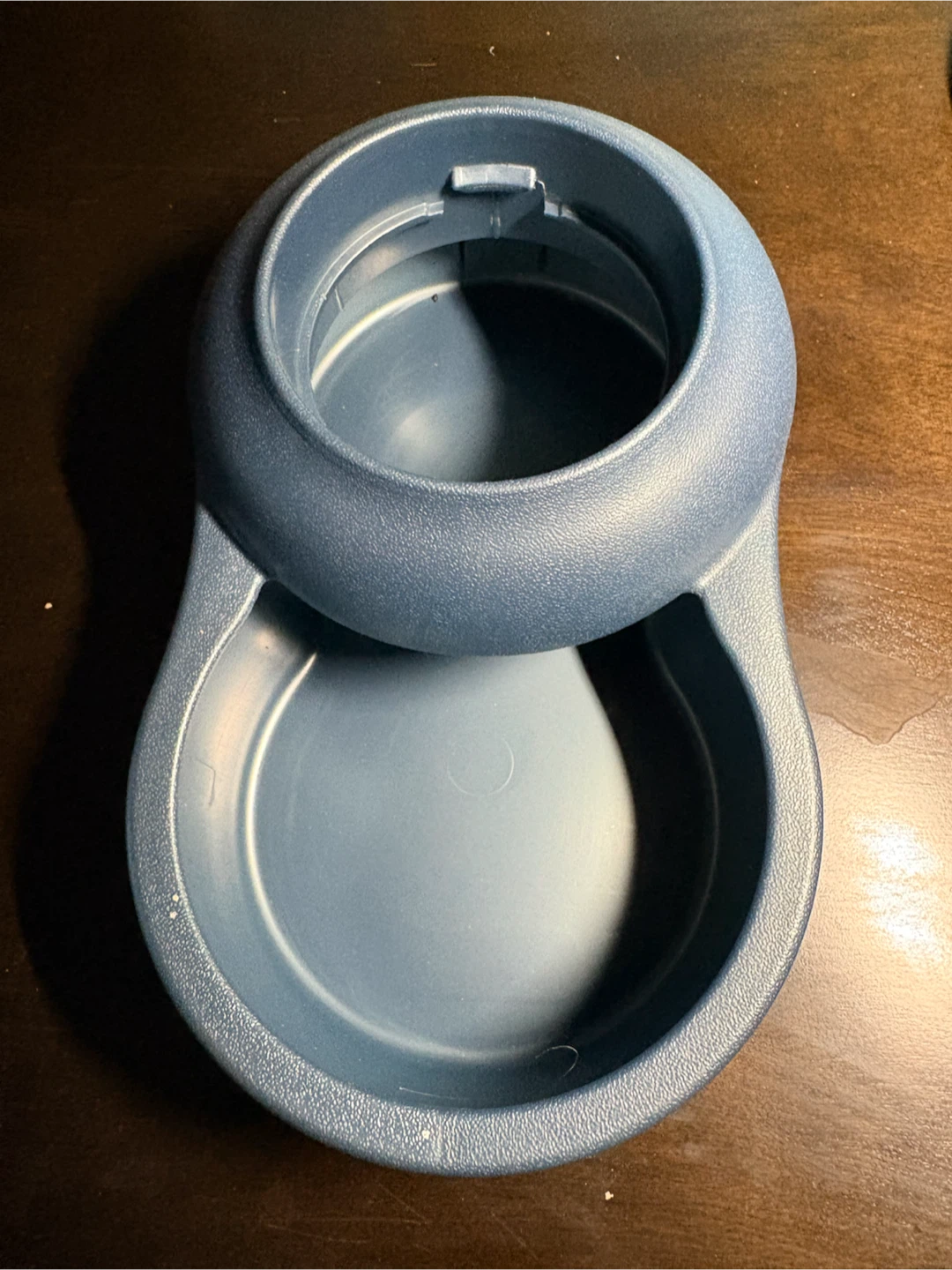 Blue Pet Food and Water Bowl Stand