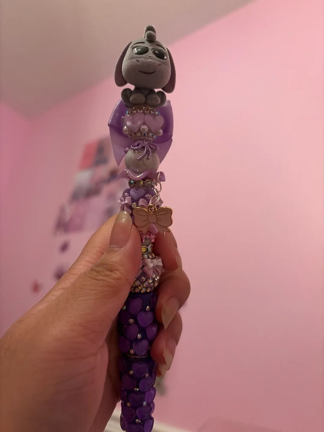 Eyore Beaded Pen