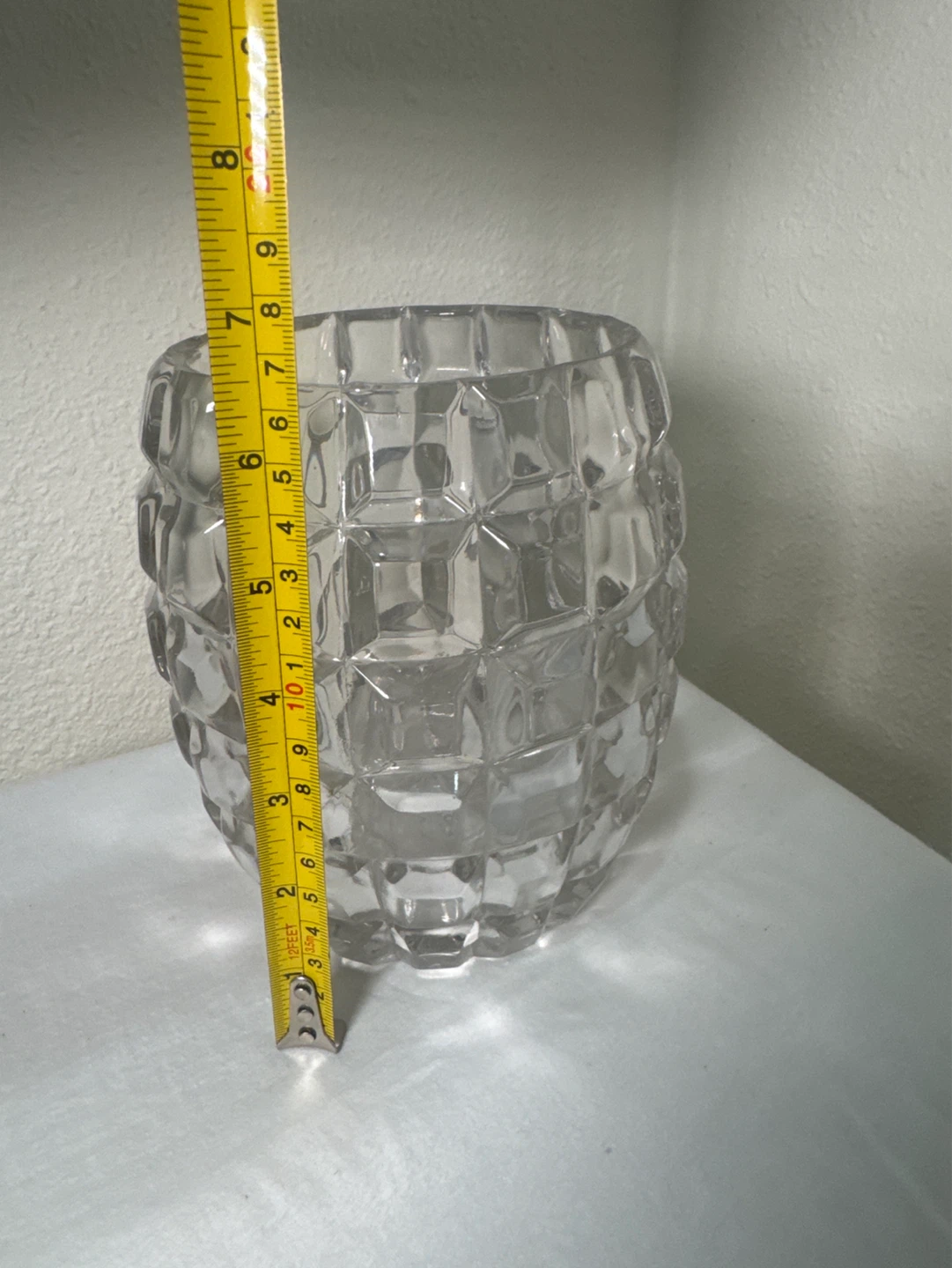Vintage Clear Glass Embossed Bowl - photo 4