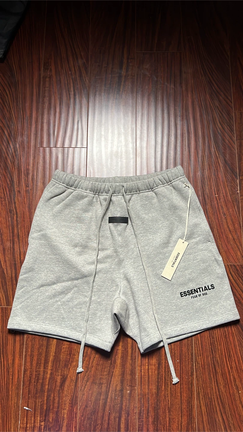 Fear of God Essentials Sweat Shorts Grey - photo 2
