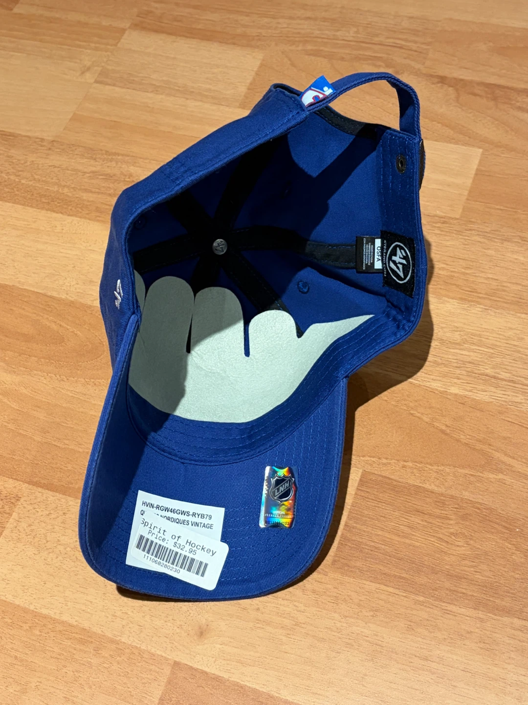 BRAND NEW Quebec Nordiques Spirit of Hockey Adjustable Cap - photo 2