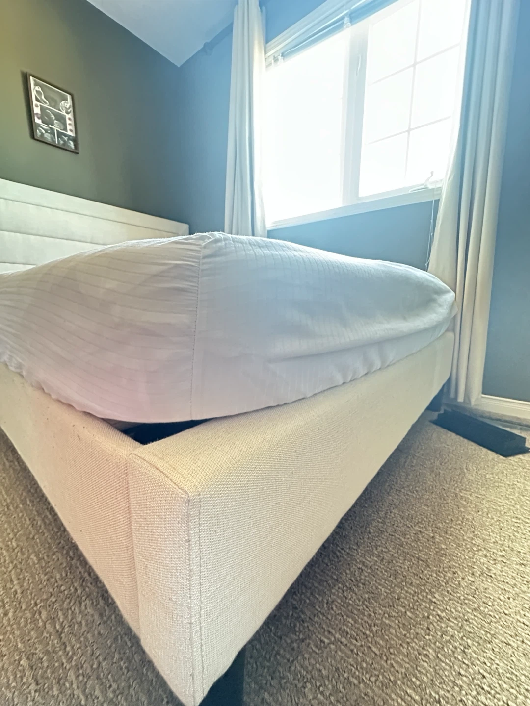 Upholstered Headboard Bed Frame - photo 5