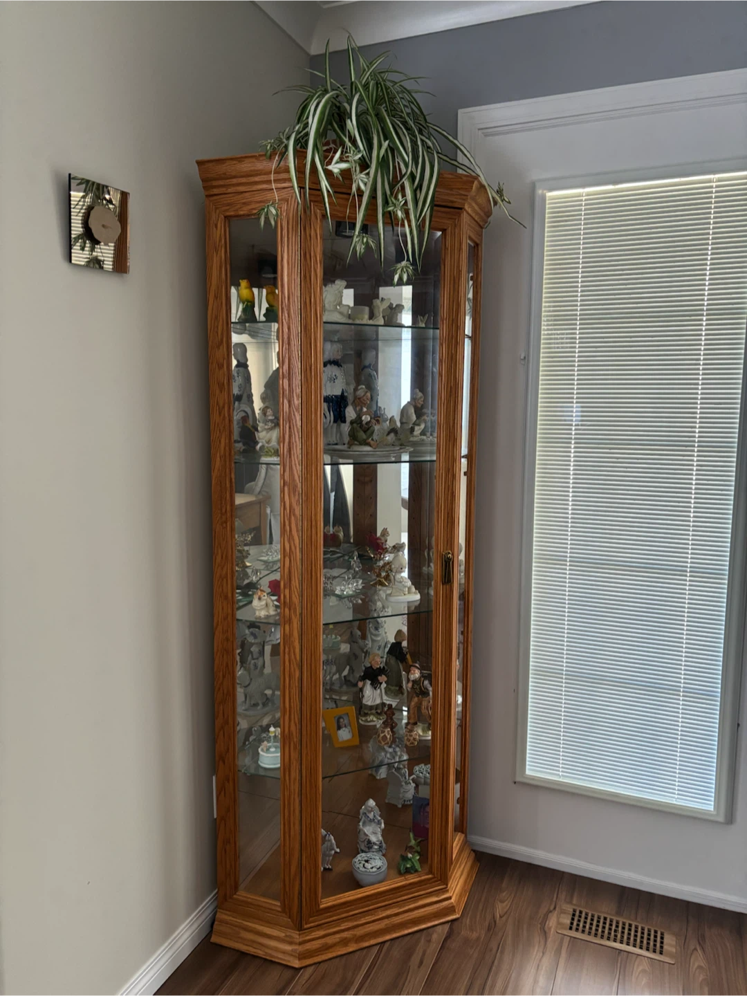 Oak Corner cabinet