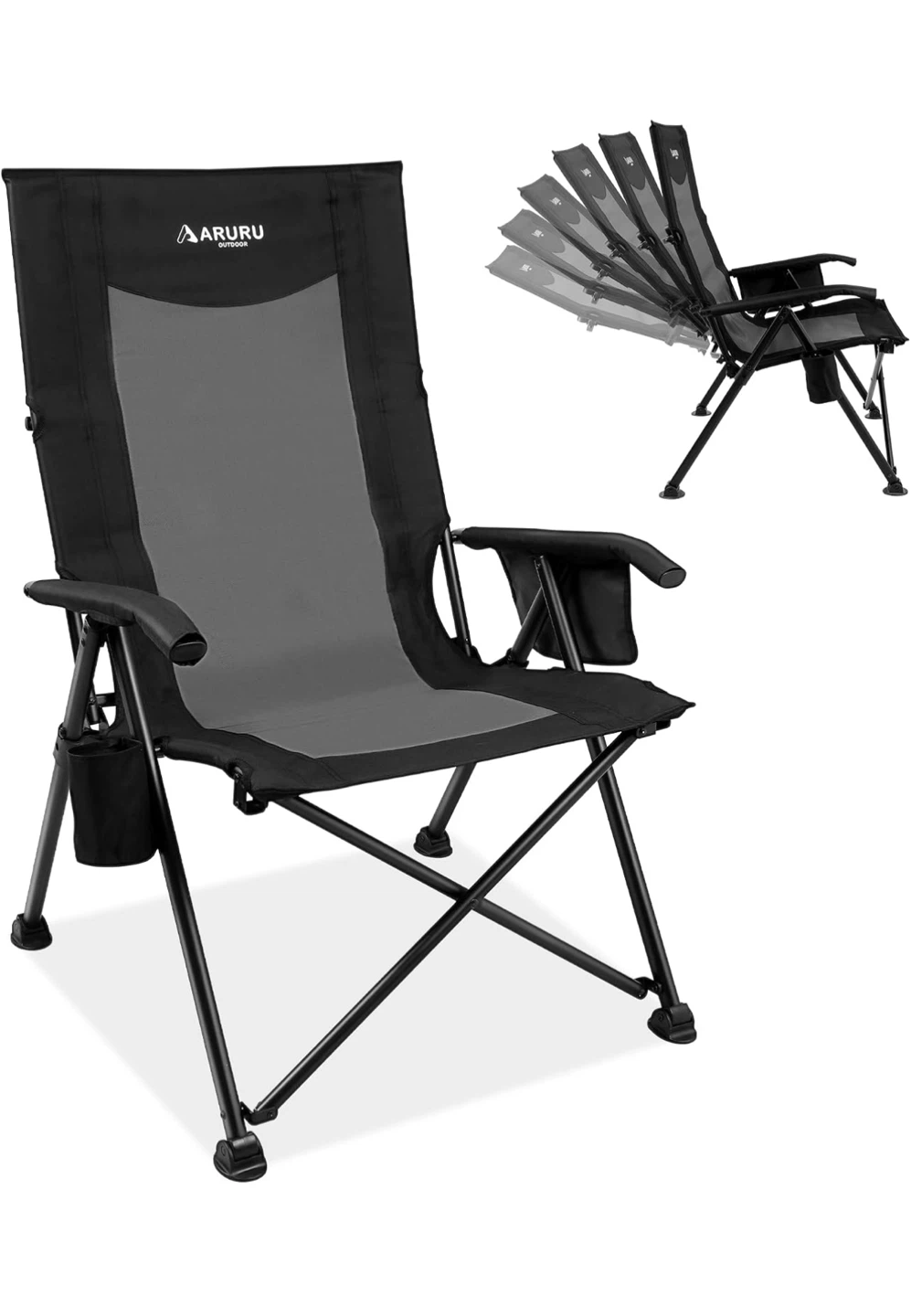 ARURU 6-Position Adjustable Camping Chair