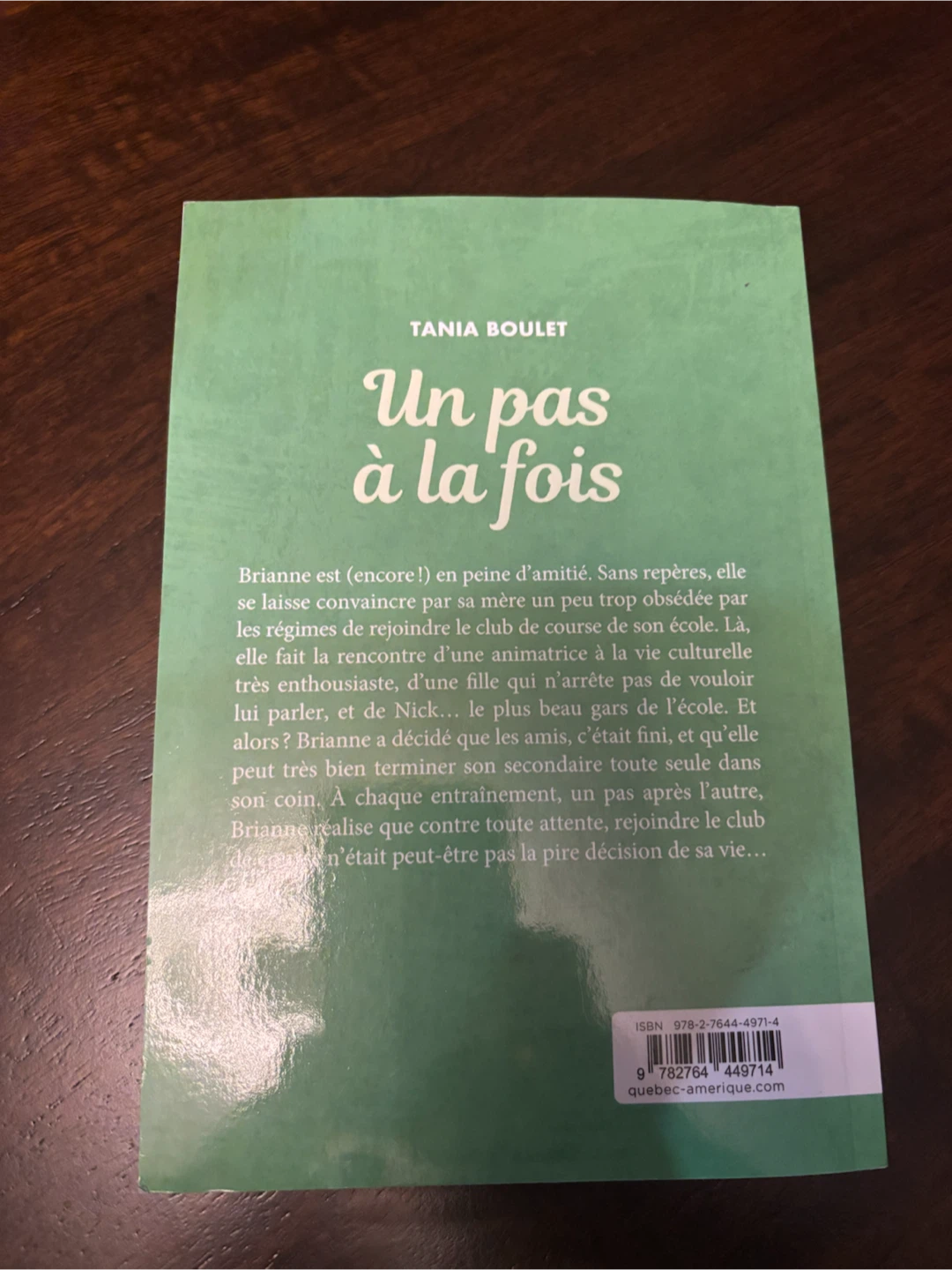 Un pas à la fois by Tania Boulet - photo 2