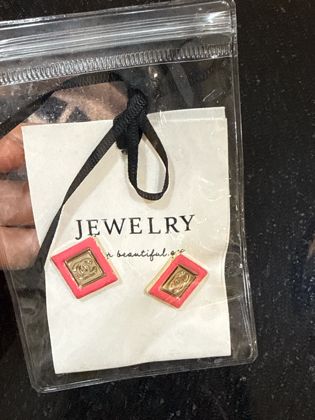 Chanel  style Stud Earrings