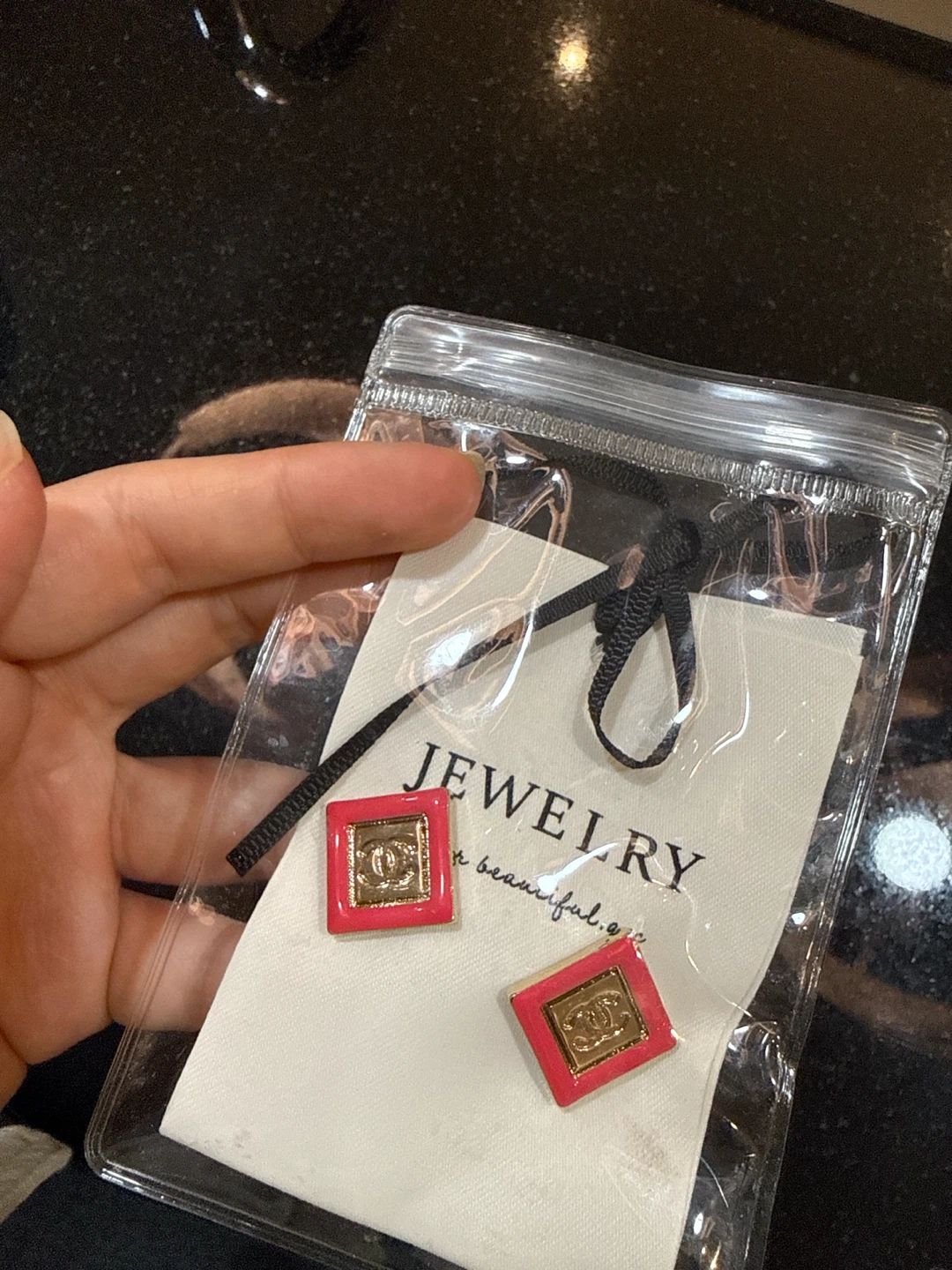 Chanel  style Stud Earrings - photo 2