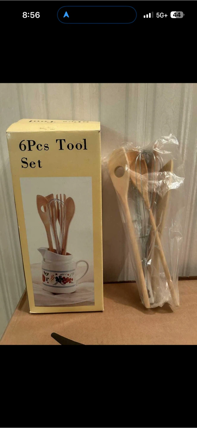 6 Piece Kitchen Tool Set with Utensil Holder - photo 2