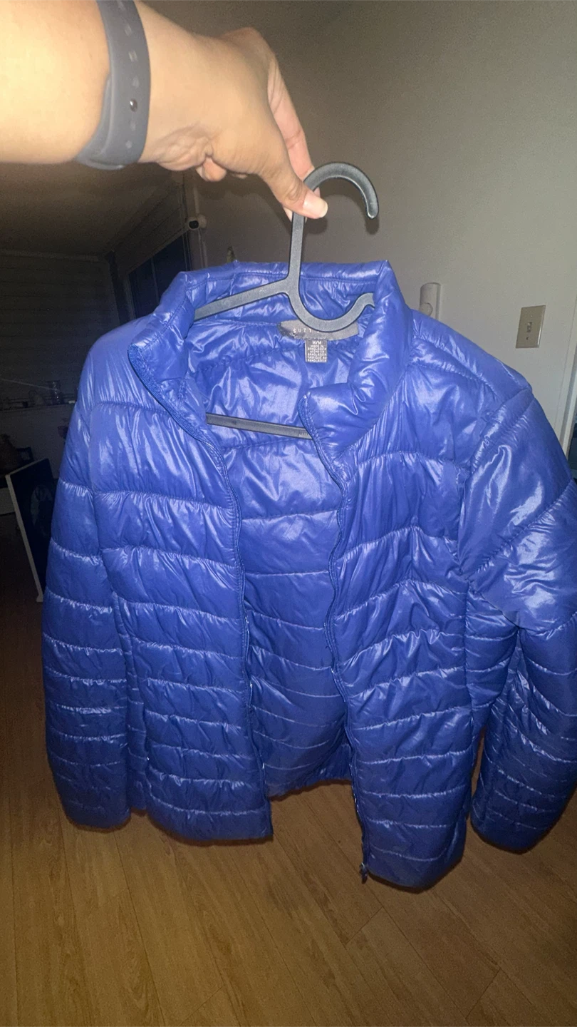 Suzy Shier Blue Puffer Jacket M/M