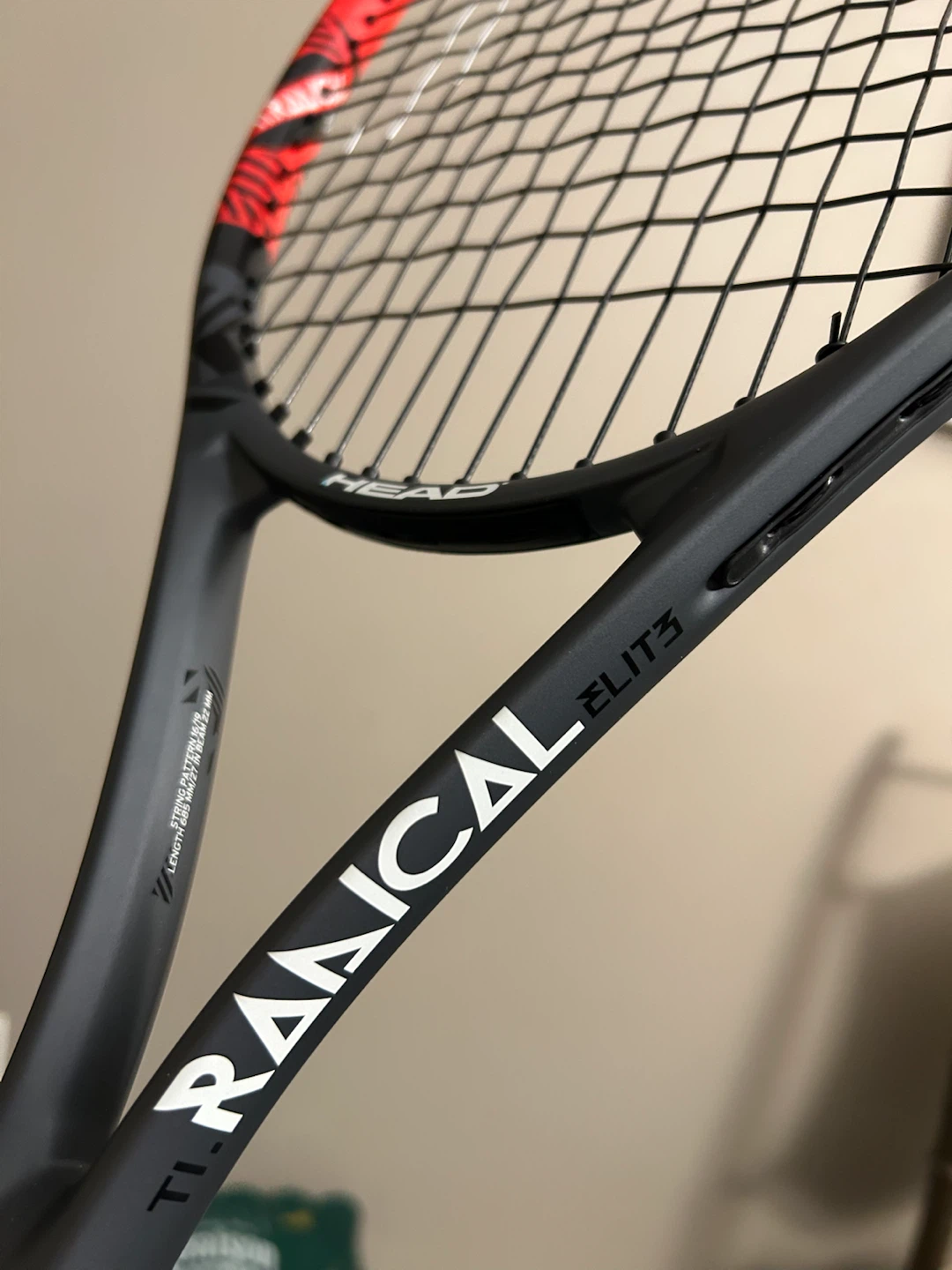 HEAD Ti Radical Elite Adult Graphite Composite Tennis Rackets - photo 5