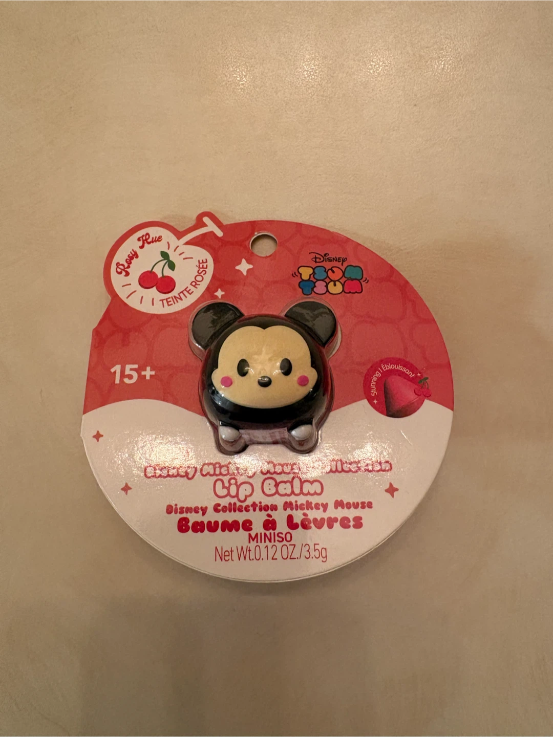 Disney Tsum Tsum Mickey Mouse Lip Balm – Cherry