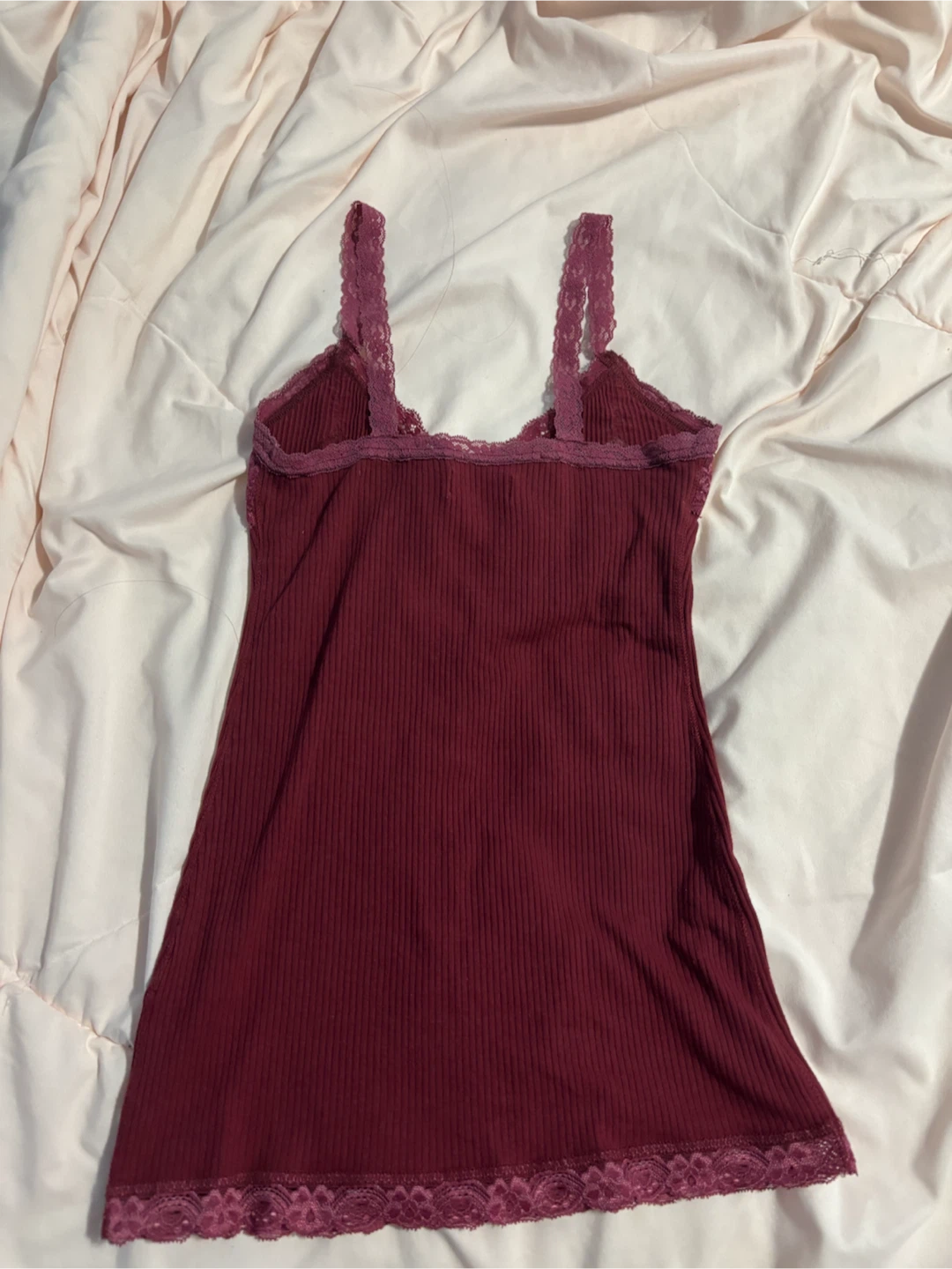 Abercrombie & fitch lace rib  cami - photo 2