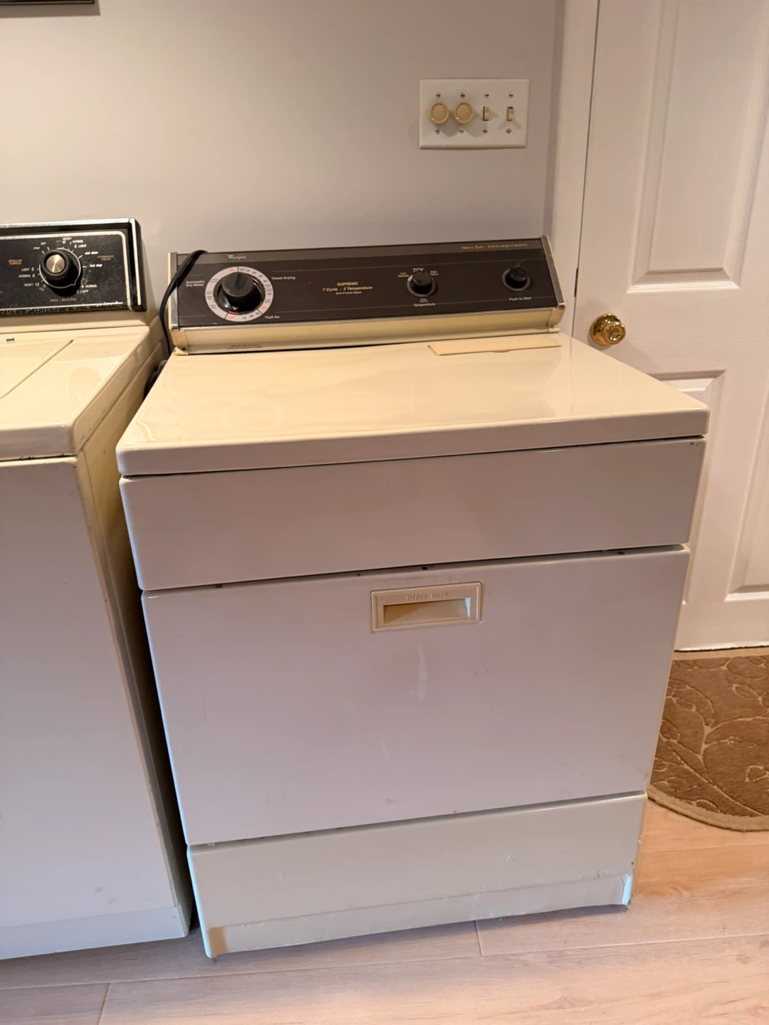 Whirlpool Supreme Dryer and washer