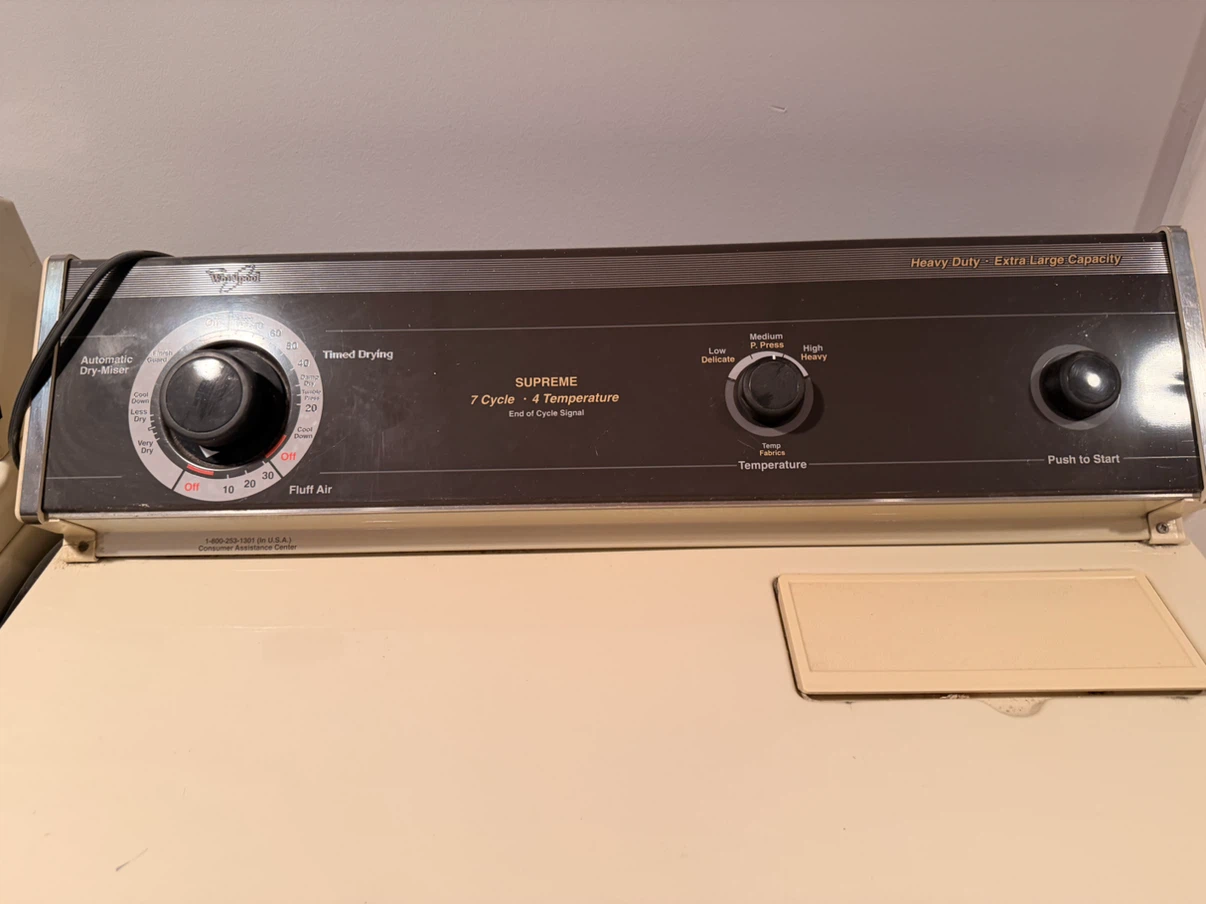 Whirlpool Supreme Dryer and washer - photo 4