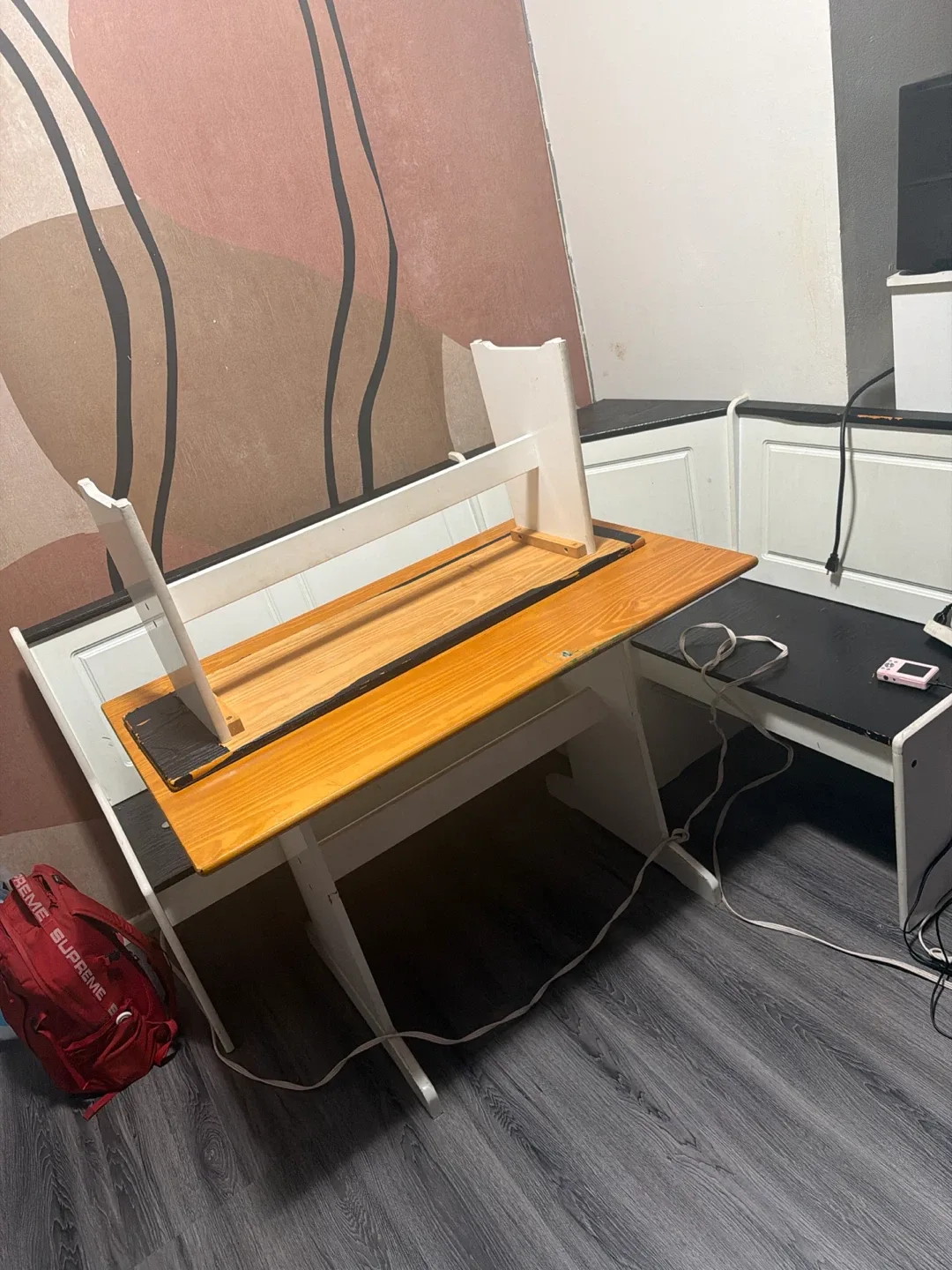 Kitchen Booth Table and Bench Set