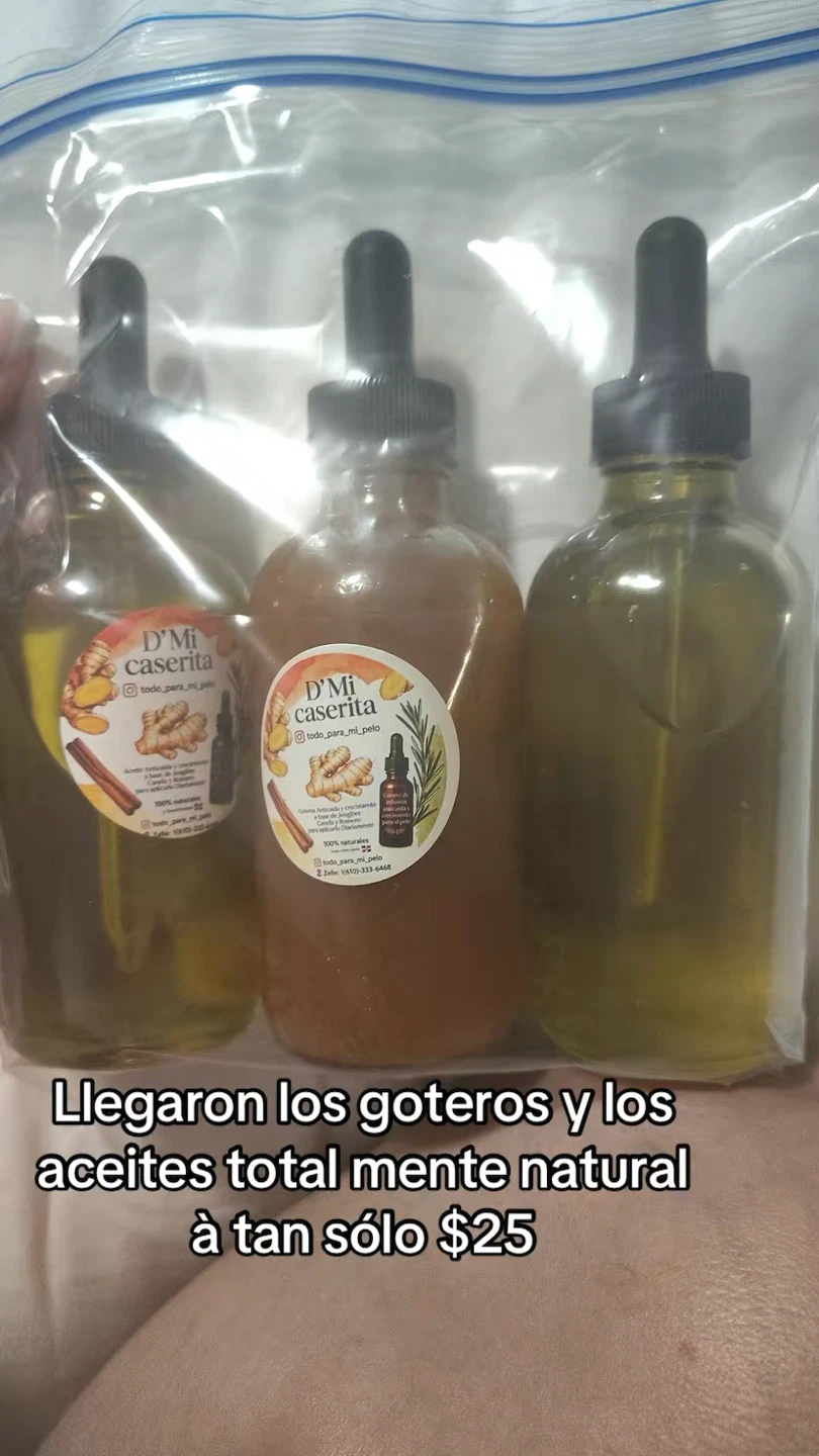 D'Mi caserita Natural Hair Oil Set