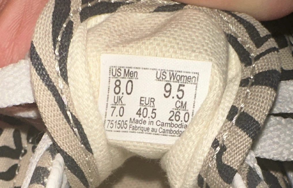 Vans Safari Multi color way Animal Print Sneakers - photo 4