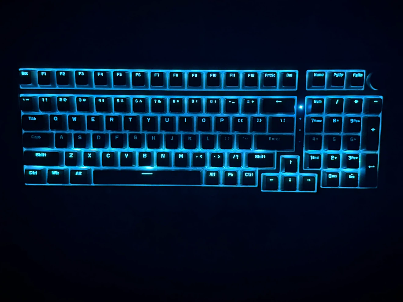 AJAZZ AK992 white mechanical keyboard - photo 2