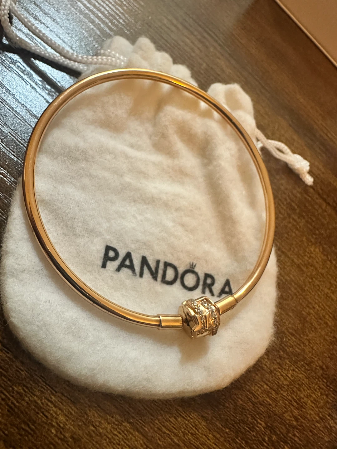 Pandora Rose Bangle Bracelet with Clasp - photo 2