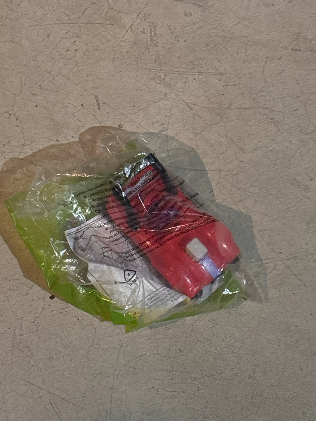 McDonald's Happy Meal Toy - Red Car