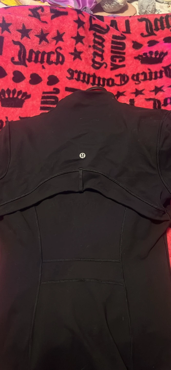 Lululemon Black Zip-Up Jacket Size 8 - photo 2