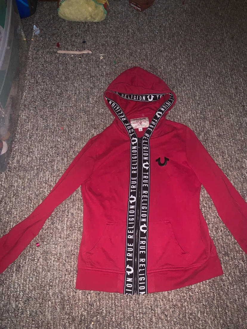 True Religion Red Hoodie - photo 2