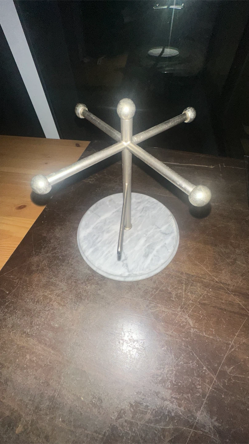 Marble Base Jewelry Organizer Stand - photo 2