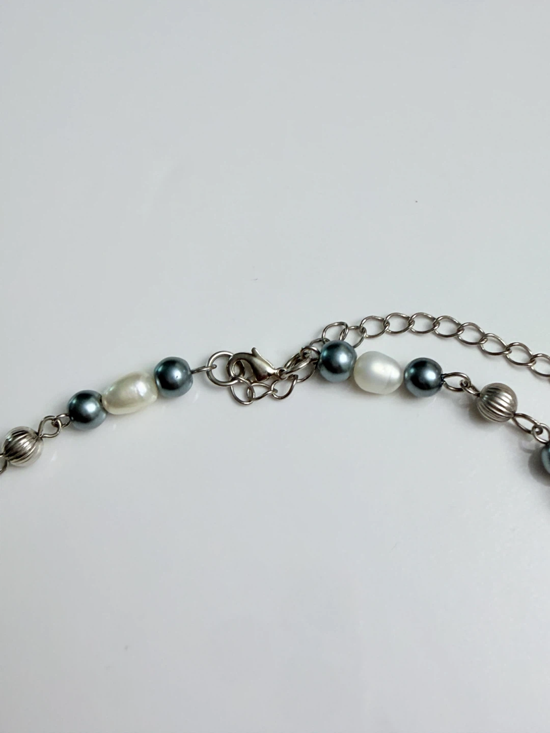Vintage LBVYR Yves Rocher Freshwater Pearls Lariat Necklace - photo 4