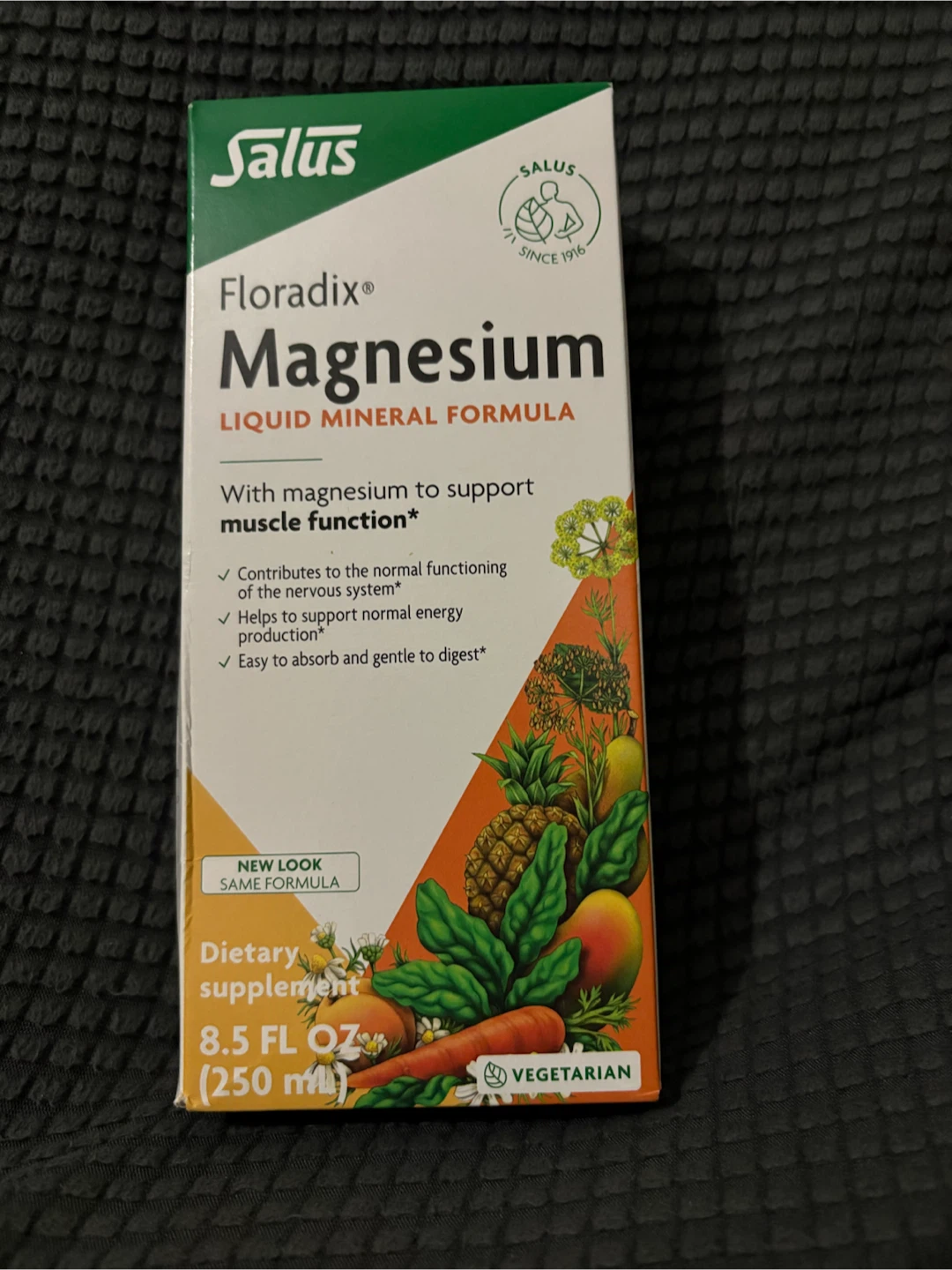 Salus Floradix Magnesium Liquid Mineral Formula 8.5 fl oz