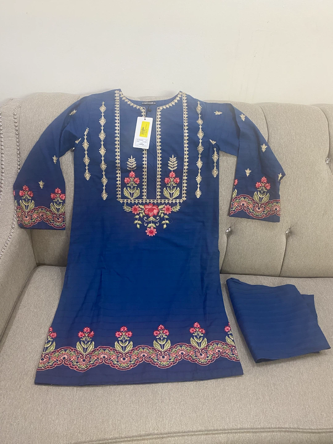 New with Tag Embroidered Co ord Set