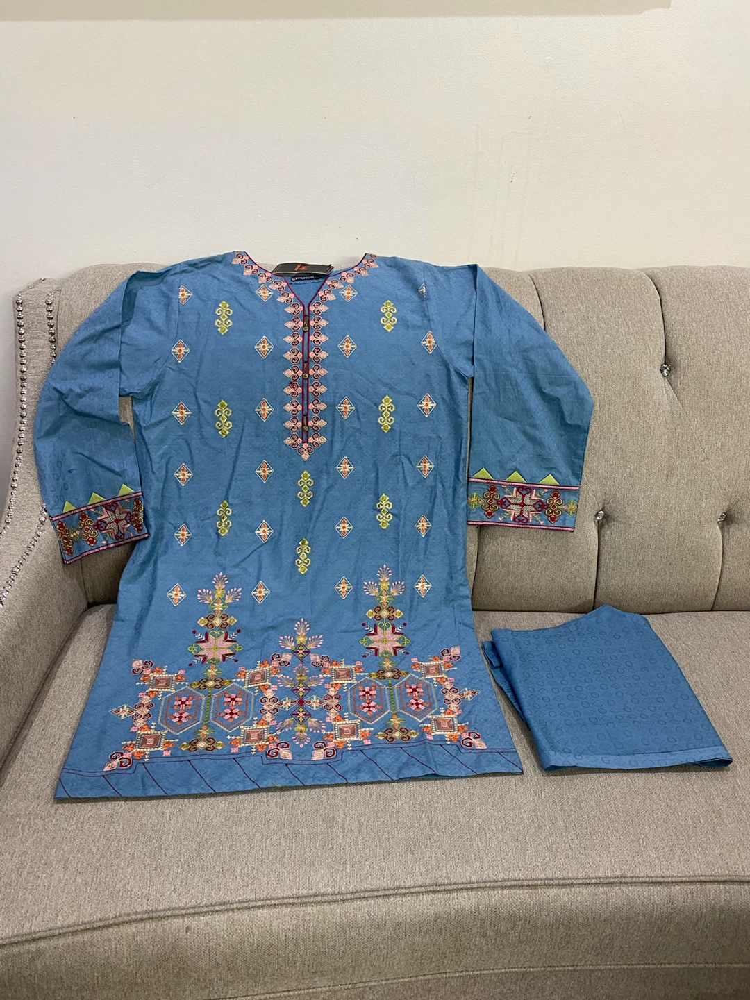 New with Tag Embroidered Co ord Set - photo 3