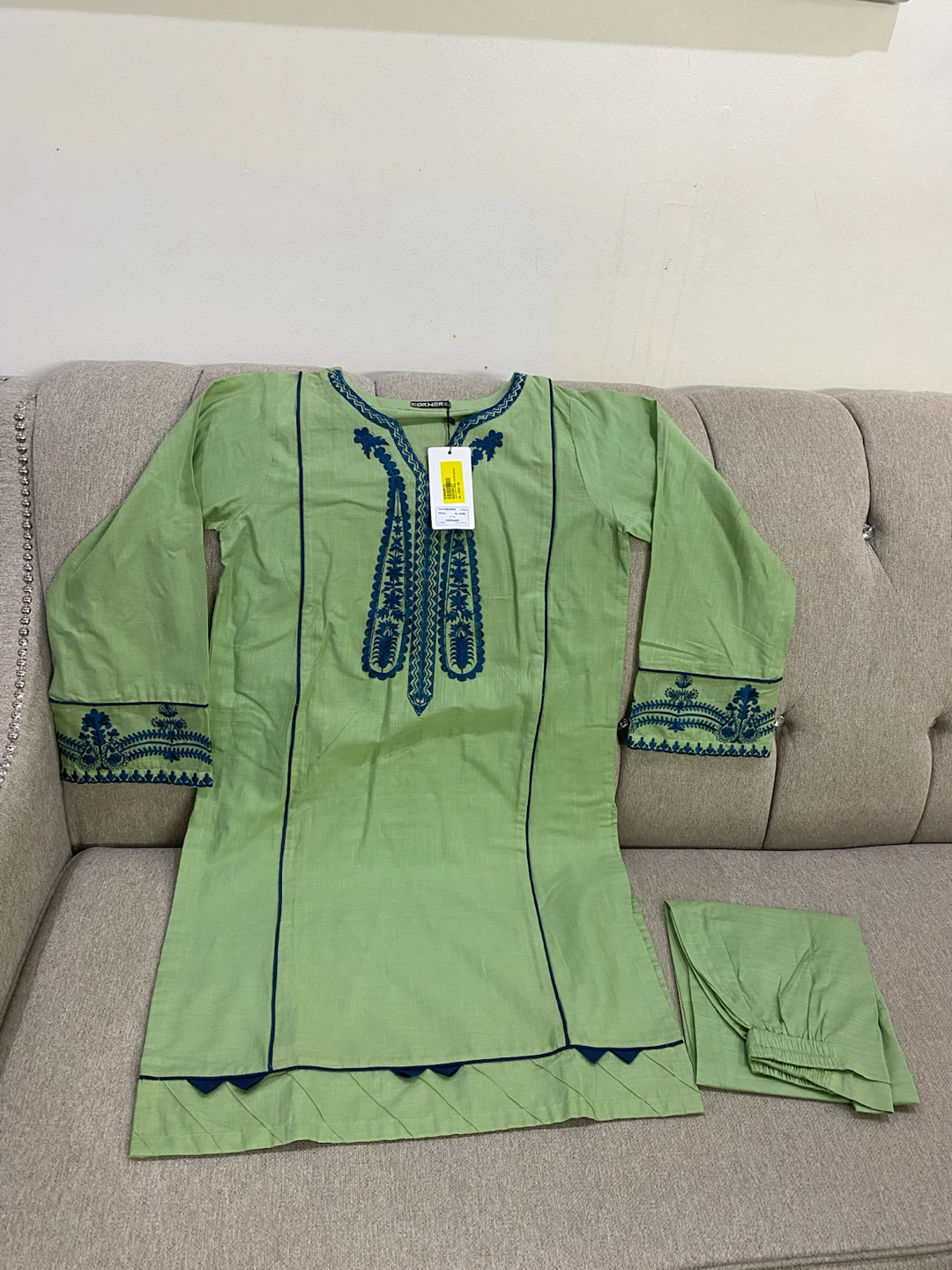 New with Tag Embroidered Co ord Set - photo 4