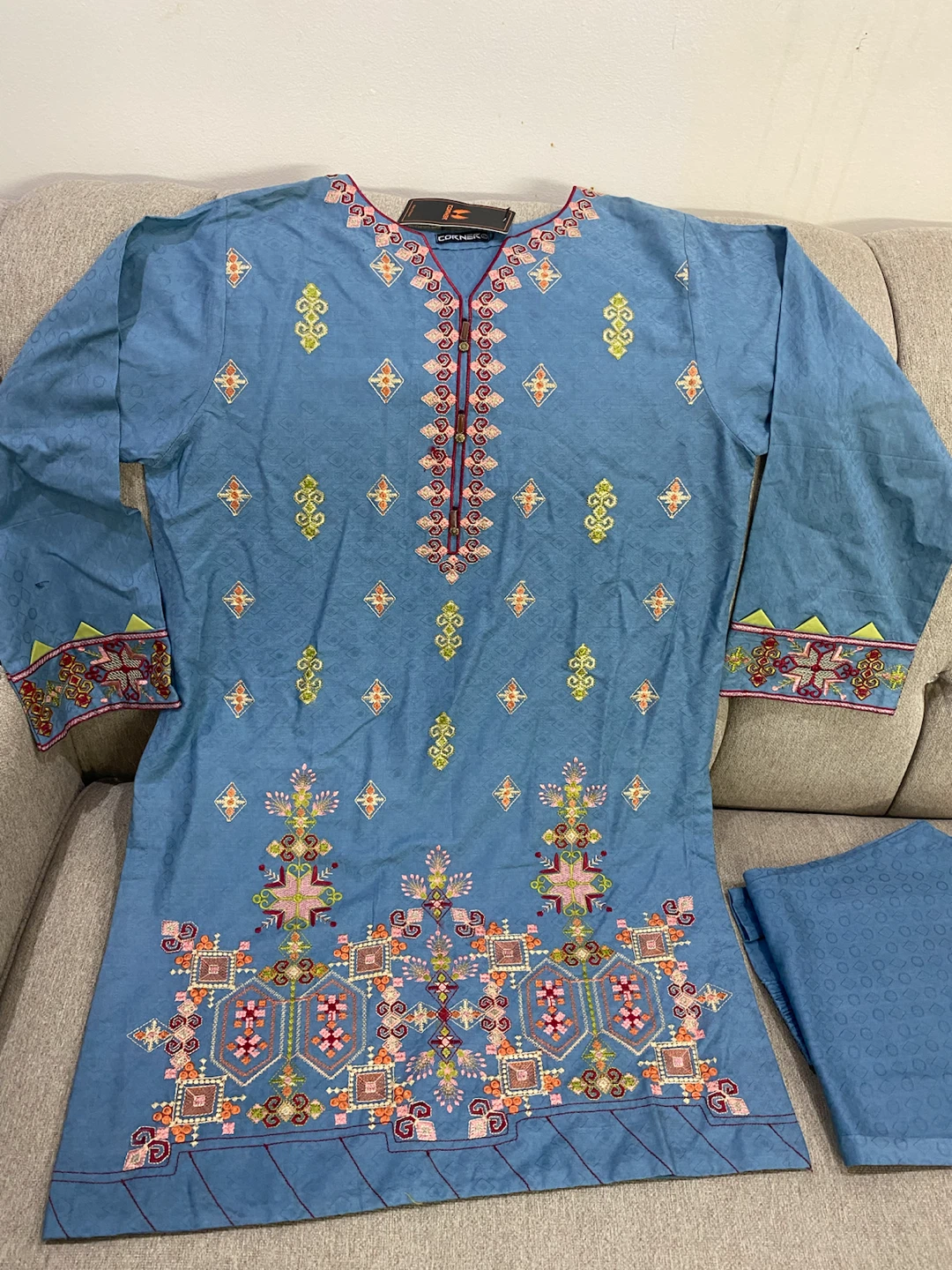 New with Tag Embroidered Co ord Set - photo 5