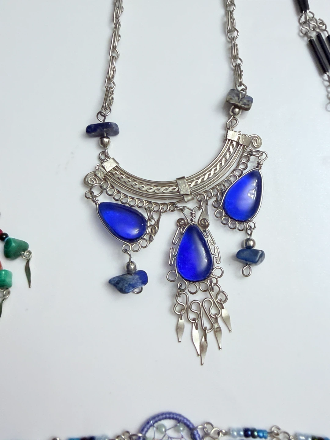Vintage Boho Silver Style Jewelry Bundle - photo 3