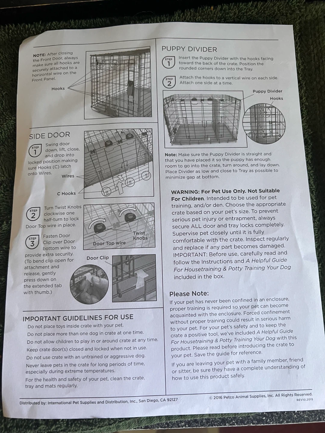 You & Me Zen Den 2-Door Training Crate XL - photo 5